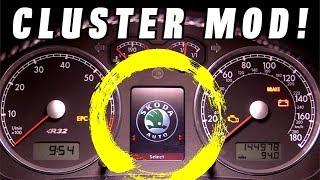 Custom R32 Instrument Cluster UPGRADE Faded Screen FIXED