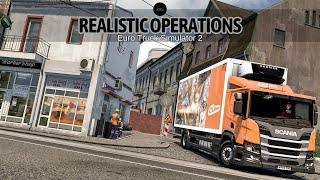 Realistic Operations-The Most Realistic Mods of Ets 2-Scania P220 Day Cab. Most Hidden Roads1.50