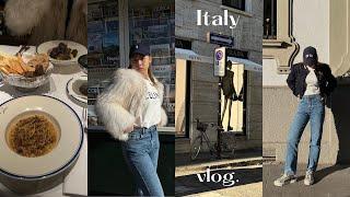 ENGSUB Milan vlog what to do lots of pasta life in milan  punchita.s