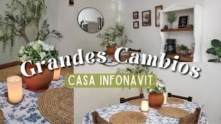 Cambios Bonitos en COMEDOR y COCINA de Casa Infonavit  Limpieza de hogar con KALADO