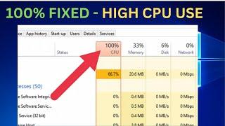 How To Fix My LaptopComputer Using 100% CPU Windows 10  Fix High CPU Usage Windows 10 6 WAYS