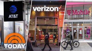 AT&T Verizon and T-Mobile hit by massive nationwide cell outages