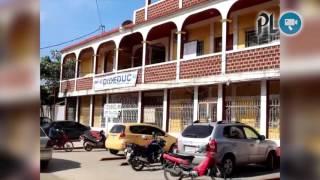 Protesta en la Dideduc de Puerto Barrios Izabal