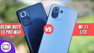 Xiaomi Mi11 Lite vs Redmi Note 10 Pro Max- Which one Should you Buy?