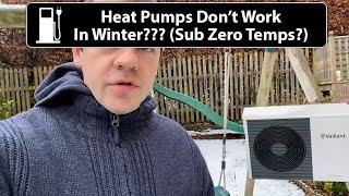 Heat Pumps Don’t Work In Winter??? Sub Zero Temps