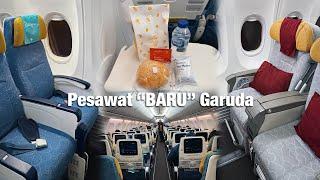 Naik PESAWAT TERBARU Garuda Indonesia  Surabaya - Jakarta PK-GUC