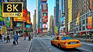 New York in 8K Ultra HD - Capital of Earth 240FPS  8K TV  new york 4k drone new york 4k walk