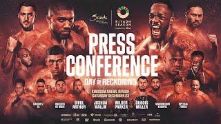 Anthony Joshua vs. Otto Wallin Launch Press Conference