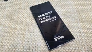 Samsung Galaxy Note 10 How to Soft Reset Reboot or Restart your Note 10+ Turn off & on Power cycle