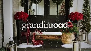 Start feeling Christmas  Grandin Road