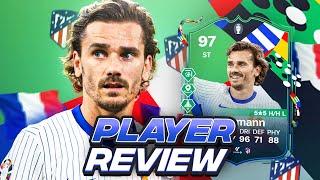 5⭐5⭐ 97 UEFA EURO PATH TO GLORY GRIEZMANN PLAYER REVIEW  FC 24 Ultimate Team