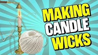 How to Make Great Candle Wicks Tutorial