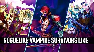 Top 15 BEST ROGUELIKE Games Like Vampire Survivors 2023 Edition Part 1