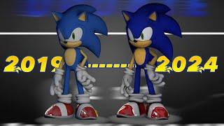 The EVOLUTION Of SONIC In Sonic Universe RP v2.1.3