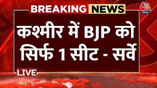 Jammu And Kashmir Exit Poll 2024 LIVE NC और Congress गठबंधन को 40 से 48 सीटें मिलने का अनुमान