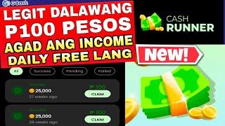 NEW PAYING APP NAKA P200 GCASH AGAD AKO GRABE TO NO INVITES CASHRUNNER APP LEGIT PAYING