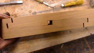 How to cut a Scarf Joint Time Lapse