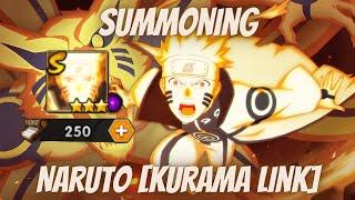 SUMMONING NARUTO UZUMAKI KURAMA LINK . 250+ Scrolls + Event. Naruto Mobile