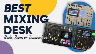 RØDE Rodecaster Pro vs ZOOM Podtrak P8 vs Tascam Mixcast 4  Best Mixing Desk 2022?