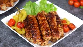 চিকেন আদানা কাবাব  চুলায় তৈরি  ॥ Chicken  Adana Kabab ॥ Turkish Adana Kabab ॥ Turkeish Kabab