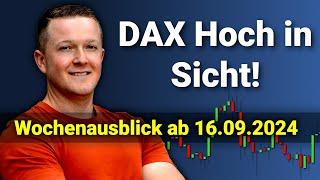 DAX dreht jetzt schon wieder auf Long  DAX Analyse und Wochenausblick ab dem 16.09.2024