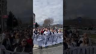 Протест против изградба на висококатници во Ѓорче Петров
