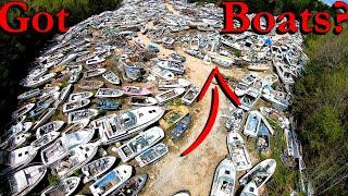 Visiting A Boat GRAVEYARD