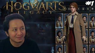 LIVE WUHUU BIKIN CHARACTER COWO APA CEWE NIH?? HOGWARTS LEGACY #1