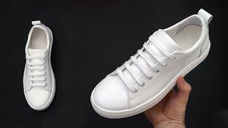 HOW TO BAR LACE YOUR SHOES  SNEAKERS Bar Lacing Styles
