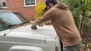 WORKPRO 12V cordless car buffer review and test