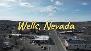 Wells Nevada Drone Video