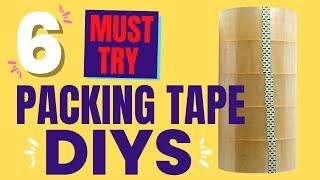 6 Ways You Can Use Packing Tape For Craft Projects