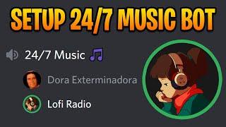 How to Setup 247 Music Bot on Discord