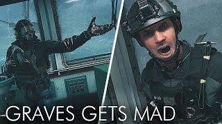 Graves gets mad at Soap for not disarming the missile Hilarious  Call of Duty Modern Warfare 2