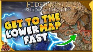 Elden Ring Shadow Of The Erdtree - How To Get To The Lower Part Of The Map - Unlock Southern Shore