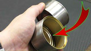 DONT throw away the tin cans Great idea with your own hands