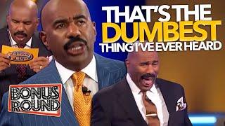 DUMBEST ANSWERS On Family Feud With Steve Harvey