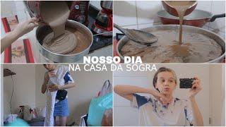 Nosso dia na casa da sogra no fim deu tudo errado