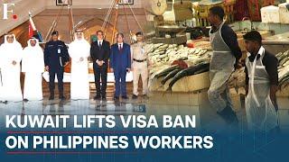 Kuwait Philippines End Deadlock Reach Deal On Workers Visa After Row