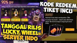 TANGGAL RILIS LUCKY WHEEL AGUSTUS  Bocoran Event Pengganti Mystery Shop & Kode Redeem FF Terbaru