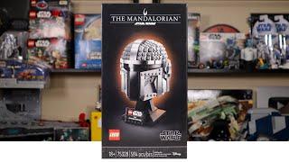 LEGO Star Wars 75328 THE MANDALORIAN HELMET Review 2022