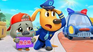 Baby Swan Got Lost  Police Cartoon  Kids Cartoon  Sheriff Labrador  BabyBus