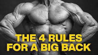 The 4 Rules of a Big Back
