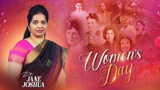 Happy Womens Day ll Womens day Special 2022 by Dr.Jane Joshua.