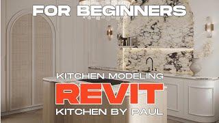 Revit Beginner Tutorial Kitchen Interior Design Modeling