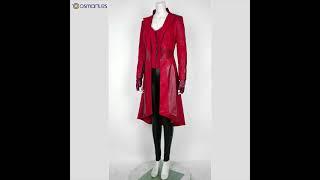 New Captain America Civil War Scarlet Witch Wanda Maximoff Cosplay Costume