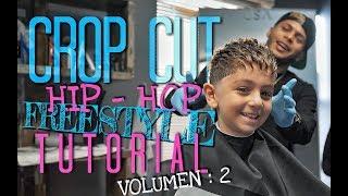 Must Watch Kids Crop Cut FreeStyle Tutorial by AROD the barber  SPANISH