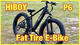 Hiboy P6 Electric Bike Build Test Ride and Review