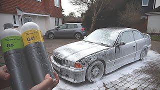 Snow Foam Car Wash  Dirty BMW versus Koch Chemie