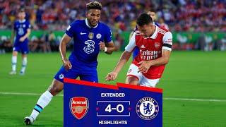 Arsenal 4-0 Chelsea  Pre-Season Extended Highlights